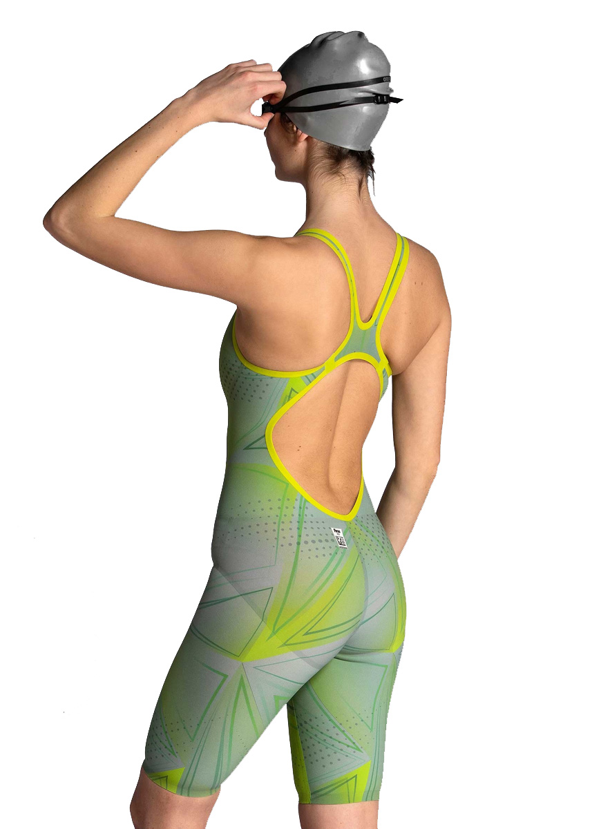 Arena Limited Edition Powerskin R-Evo One Kneeskin - Green Glass-brand