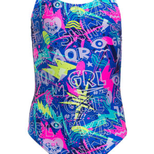 Aquarapid Girls Lenka Swimsuit - Blue / Multi-0