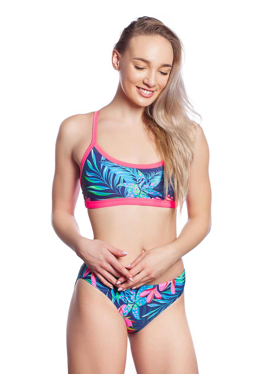 Mad Wave Frisky Swim Bikini Top - Multi-535187