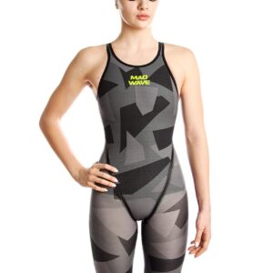 Mad Wave Forceshell Air Force Openback Race Suit - Khaki-0