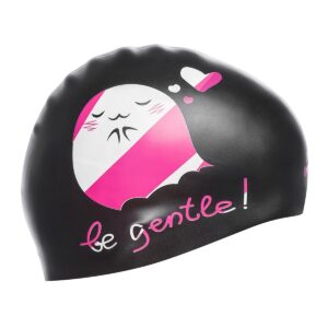 Mad Wave Ghost Silicone Reversible Cap - Black / White-0