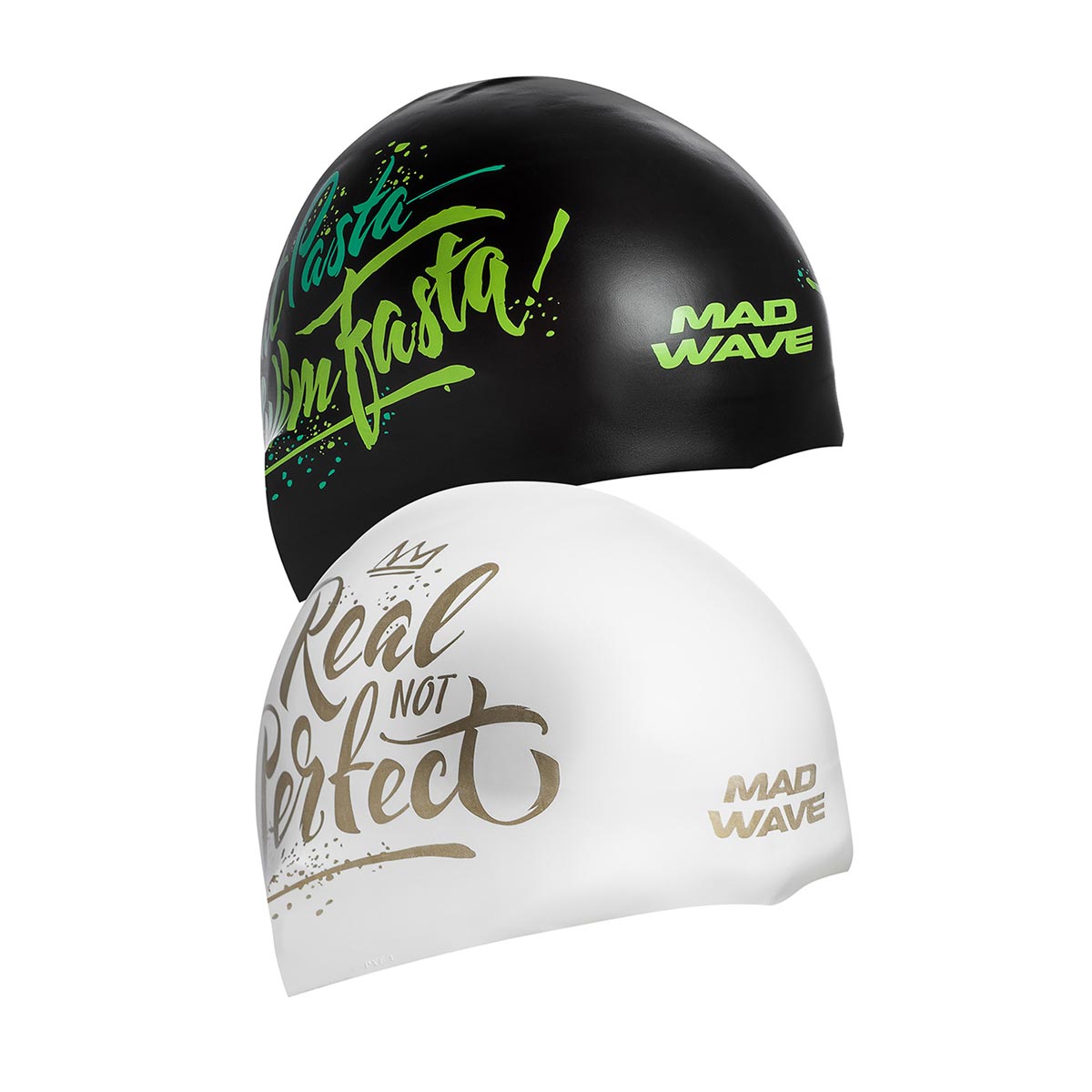 Mad Wave Not Perfect Silicone Cap - White-0