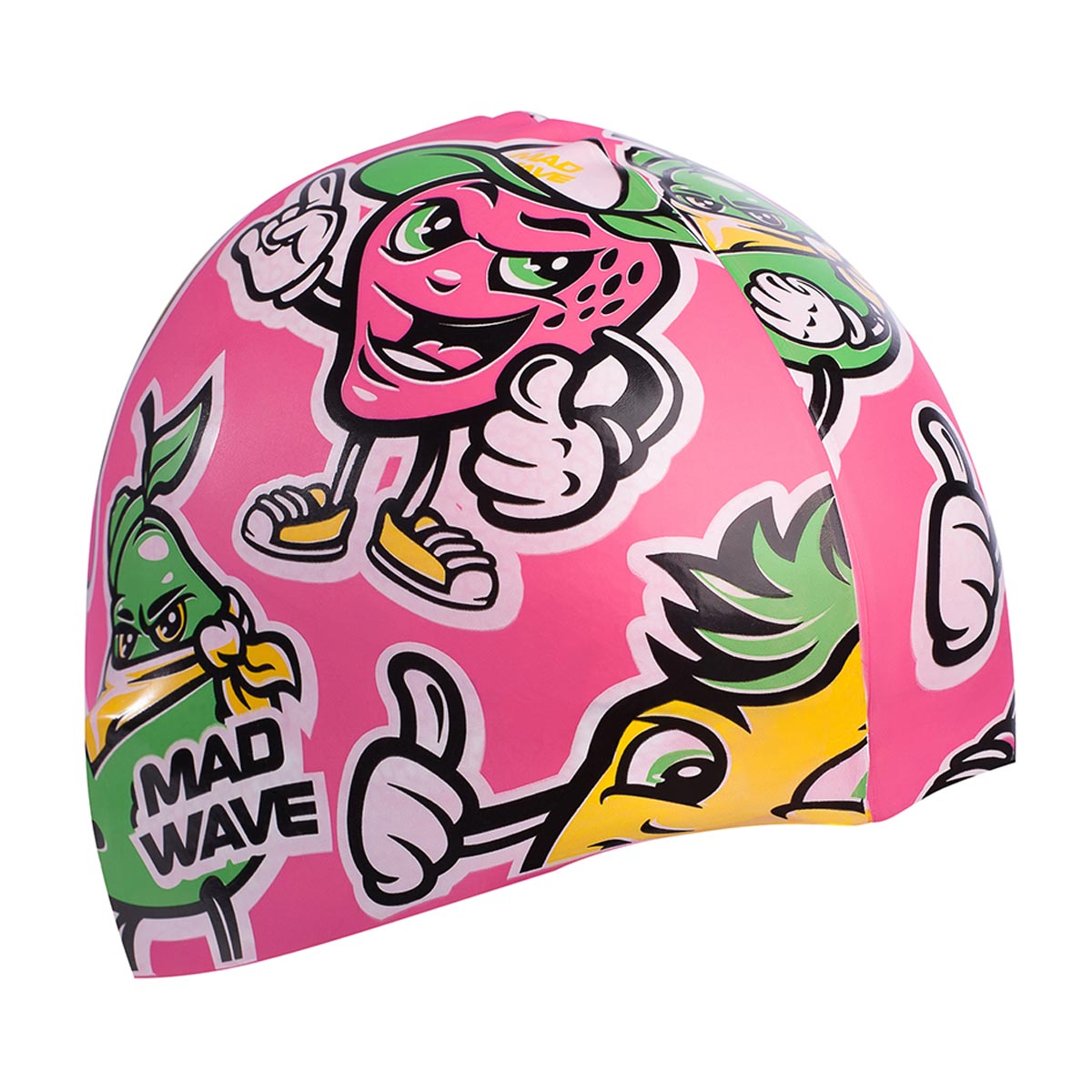 Mad Wave Fun Silicone Cap - Pink-brand