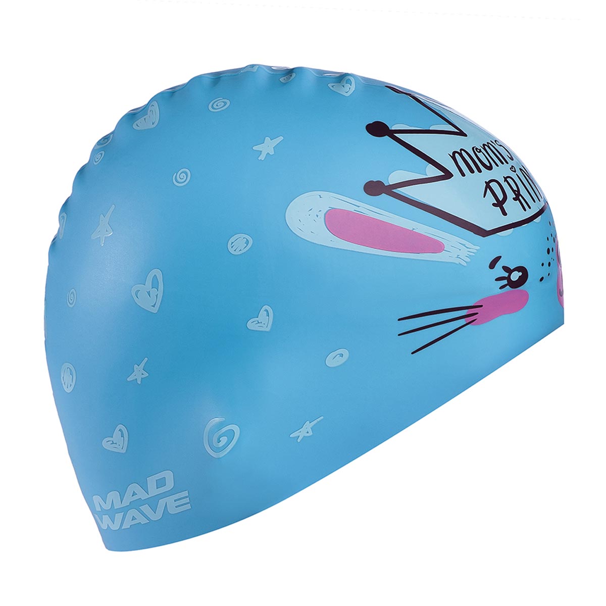 Mad Wave Little Bunny Silicone Cap - Azure-535035