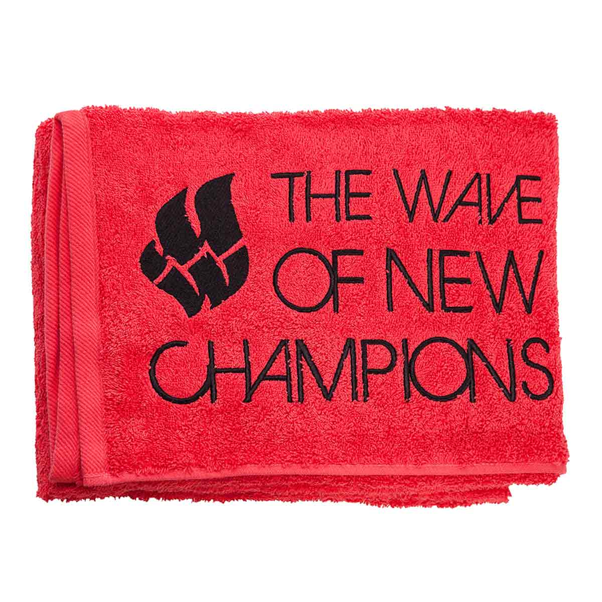 Mad Wave Wave Towel Large - Red-0