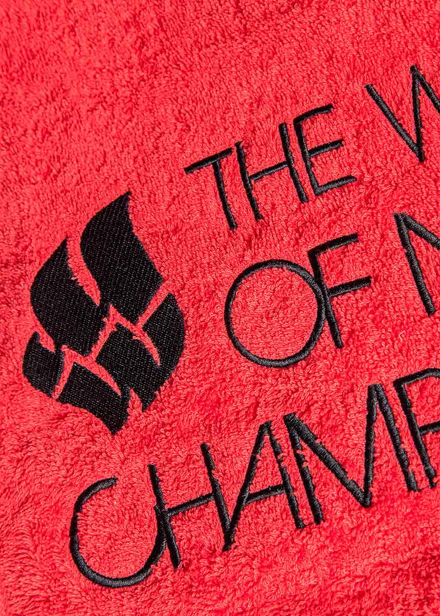 Mad Wave Wave Towel Large - Red-535228