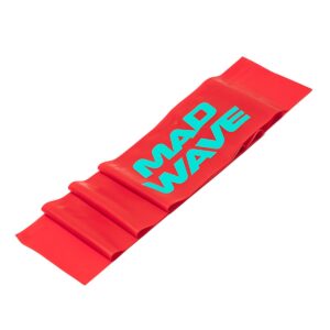 Mad Wave Stretch Band - Red (0.4mm)-0