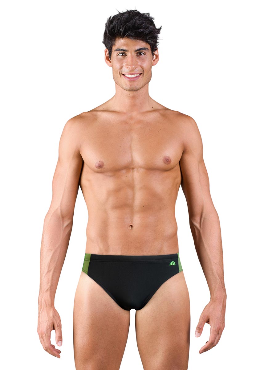Aquarapid Mens Persy Briefs - Black-0