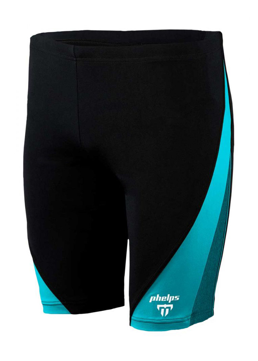 Phelps Men's Arkos Jammer - Black/Turquoise-537788