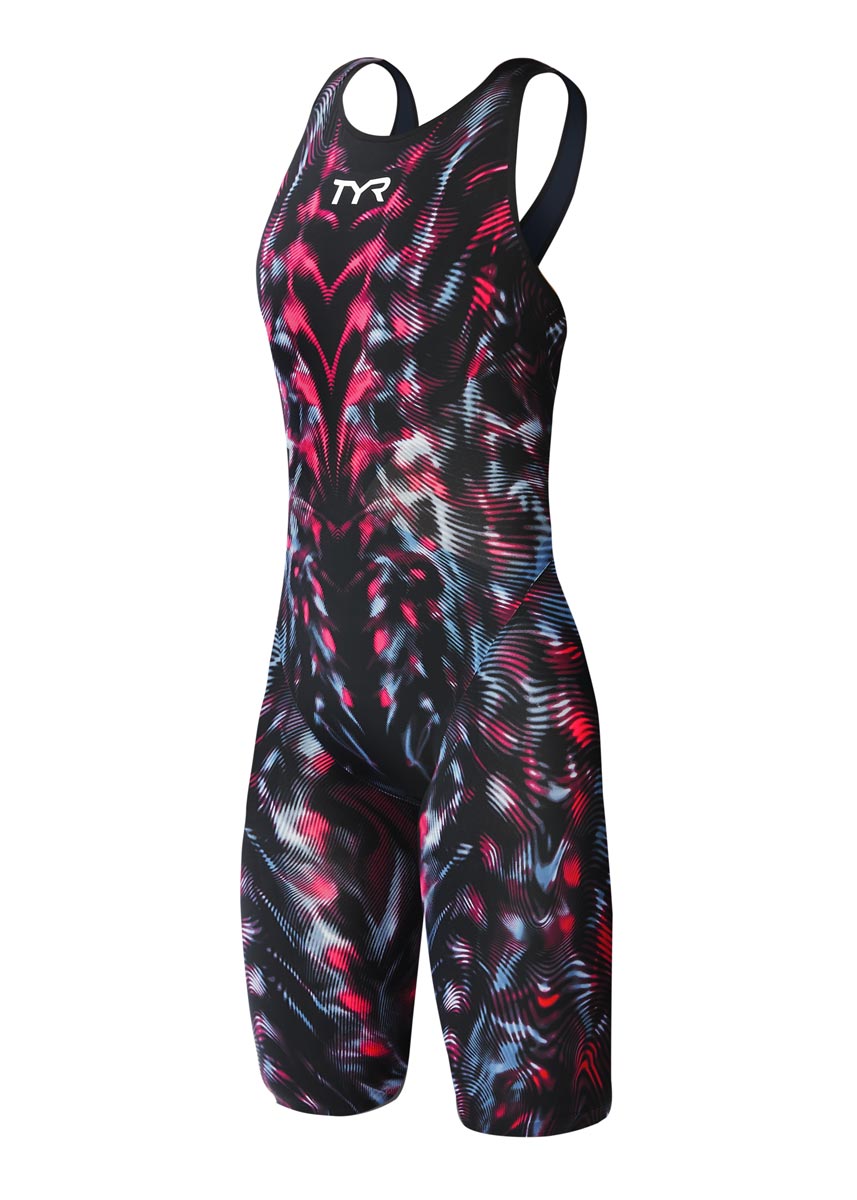 TYR Venzo Genesis Closed Back Kneeskin - Steel Red