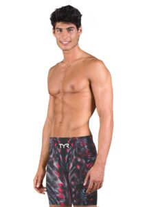 TYR Venzo Genesis High Waist Jammer - Steel Red