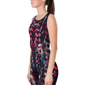 TYR Venzo Genesis Open Back Kneeskin - Steel Red-0