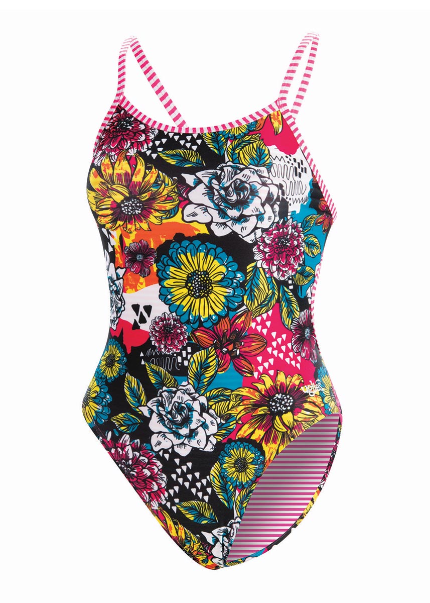 Uglies Sugar Skull String Back Swimsuit