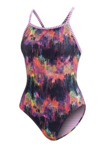 Dolfin Womens City Lights V-2 Back Swimsuit