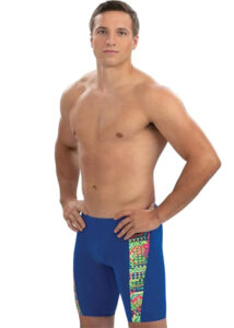 Dolfin Reliance Hive Spliced Jammer - Royal Blue / Multi Pink