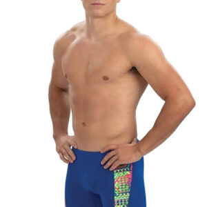 Dolfin Reliance Hive Spliced Jammer - Royal Blue / Multi Pink