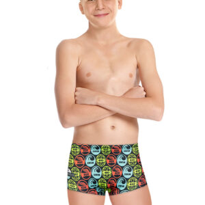 Turbo Boy's Tribal Super Tank Trunks - Multicoloured-0