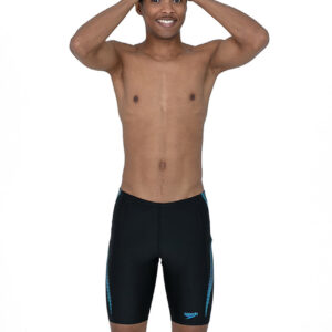 Speedo Men's Tech Panel Jammer - Speedo Black / Nordic Teal-0