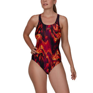 Speedo Women's ColourWild Allover Powerback Swimsuit-0