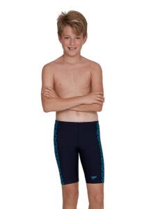 Speedo Boy's Boomstar Splice Jammer  - Navy / Pool