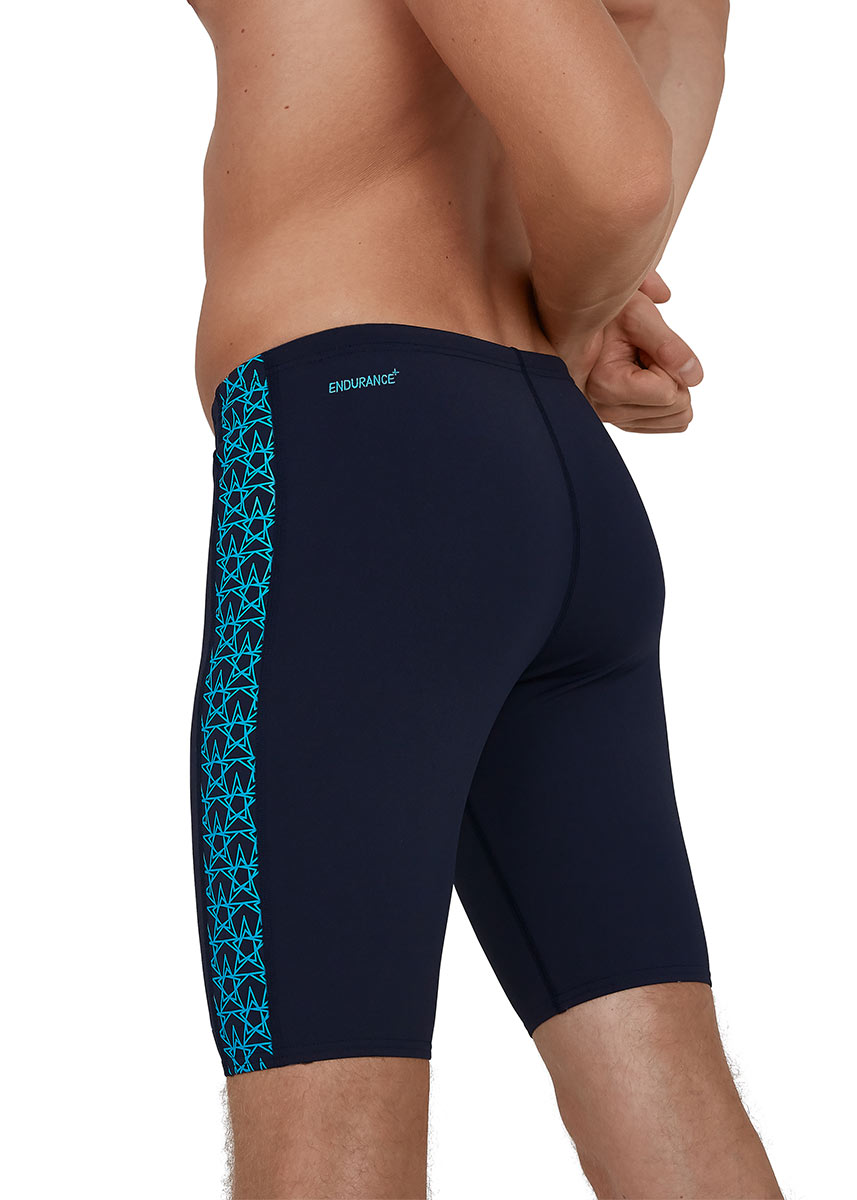 Speedo Men's BoomStar Splice Jammer - True Navy / Pool-537427