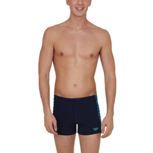 Speedo Men's BoomStar Splice Aquashort - True Navy / Pool-0