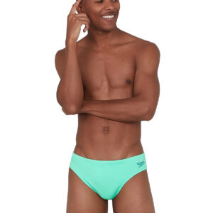 Speedo Men's Essentials Endurance+ 7cm Brief - Green Glow-0
