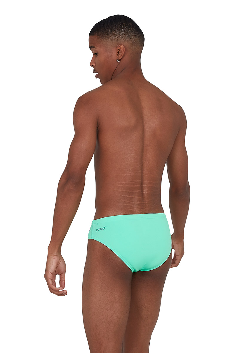 Speedo Men's Essentials Endurance+ 7cm Brief - Green Glow-brand