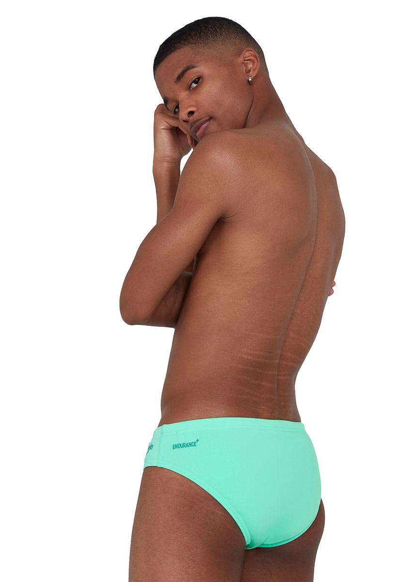 Speedo Men's Essentials Endurance+ 7cm Brief - Green Glow-537456