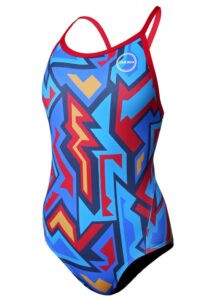 Zone3 Girls Aztec Bound Back Swimsuit