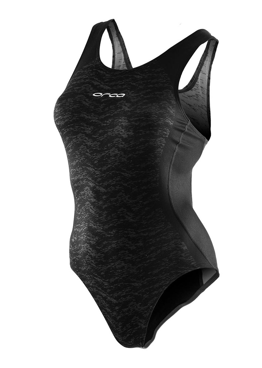 Orca One Piece Swimsuit - Black-0