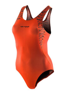 Orca One Piece Swimsuit - Orange
