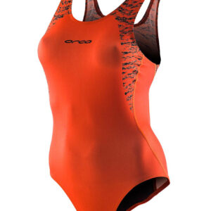 Orca One Piece Swimsuit - Orange-0