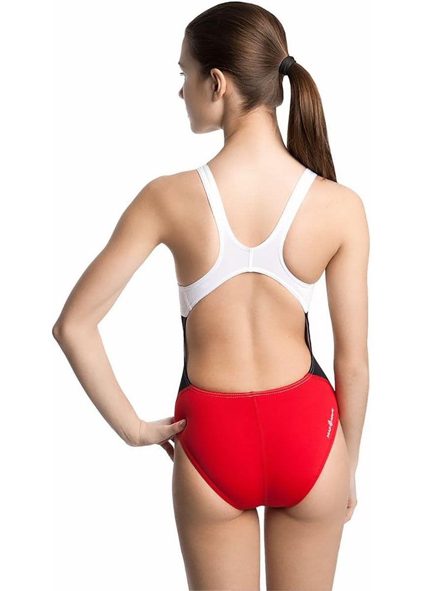 Mad Wave Solution Swimsuit - Red / Black