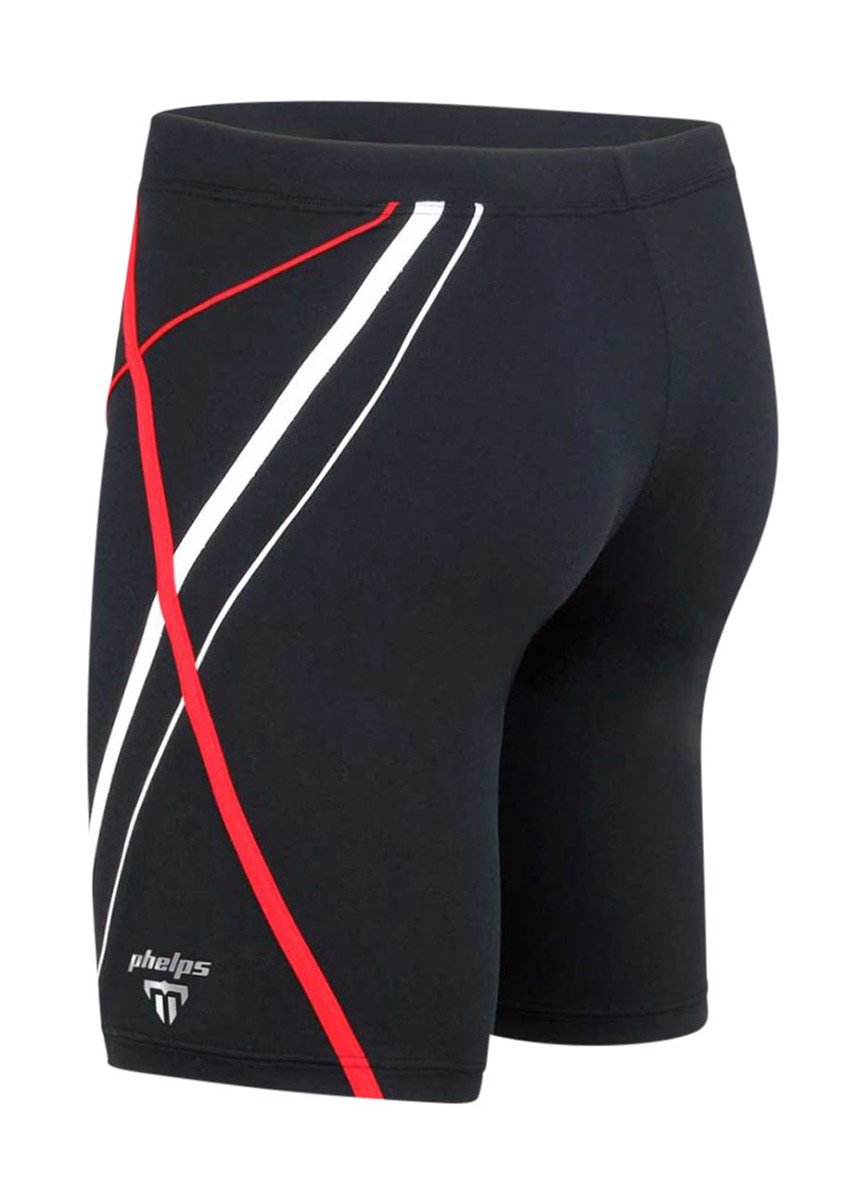 Phelps Boy's Fast MP Jammer - Black/Red-brand
