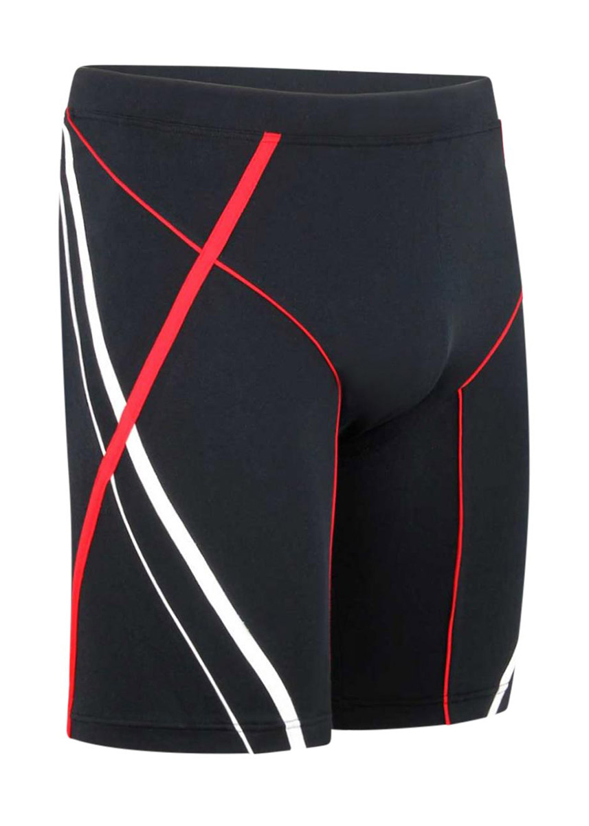 Phelps Men's Fast MP Jammer - Black/Red-537740