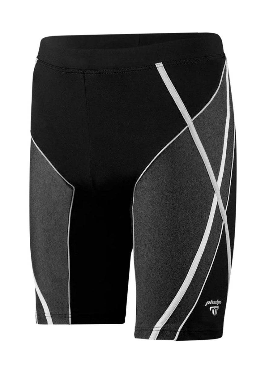 Phelps Boy's Fast MP Jammer - Black/Grey-537733