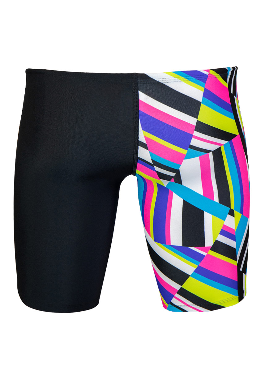 Aquafeel Men's Stripe Confusion Jammer-brand