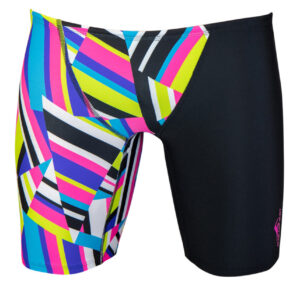 Aquafeel Men's Stripe Confusion Jammer-0