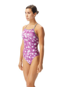 The Finals Women's Aries Foil Swimsuit - Purple
