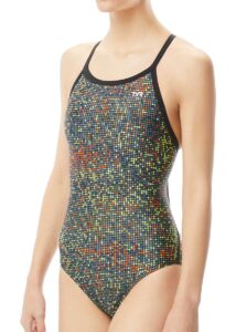 TYR Atomic Diamondfit Swimsuit - Black/Multi