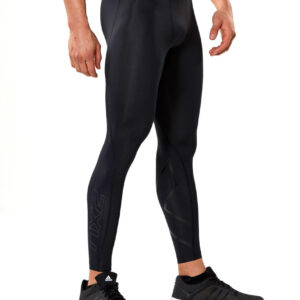 2XU Men's Accelerate Compression Tights - Black/Nero-0