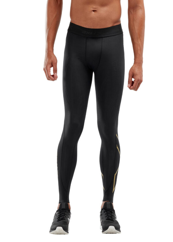 2XU Men's MCS X Training Competition Tights - Black/Gold-0