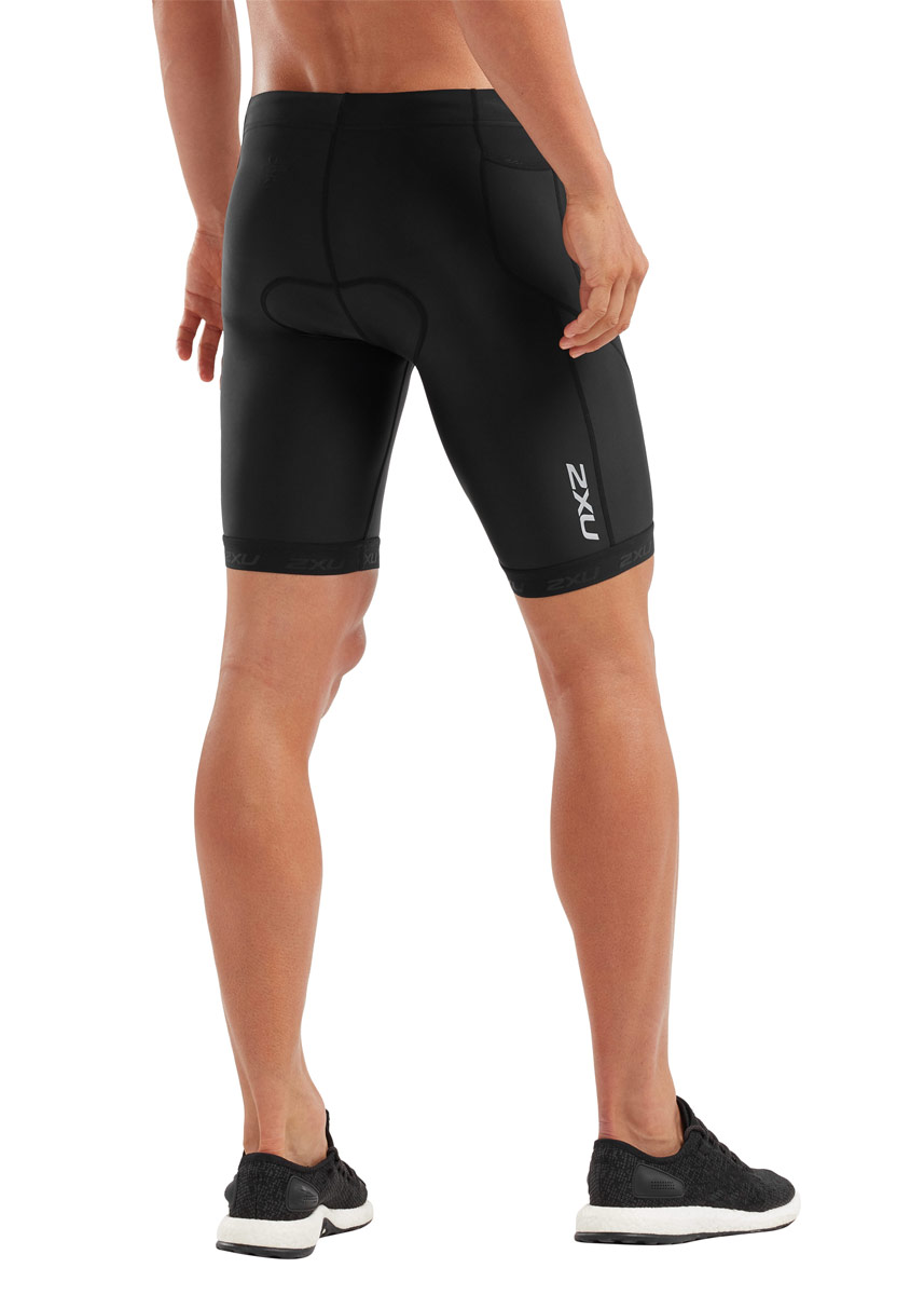 2XU Men's Active Tri Short - Black-brand
