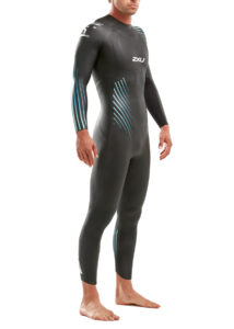 2XU Men's P:1 Propel Wetsuit - Black/Blue Ombre
