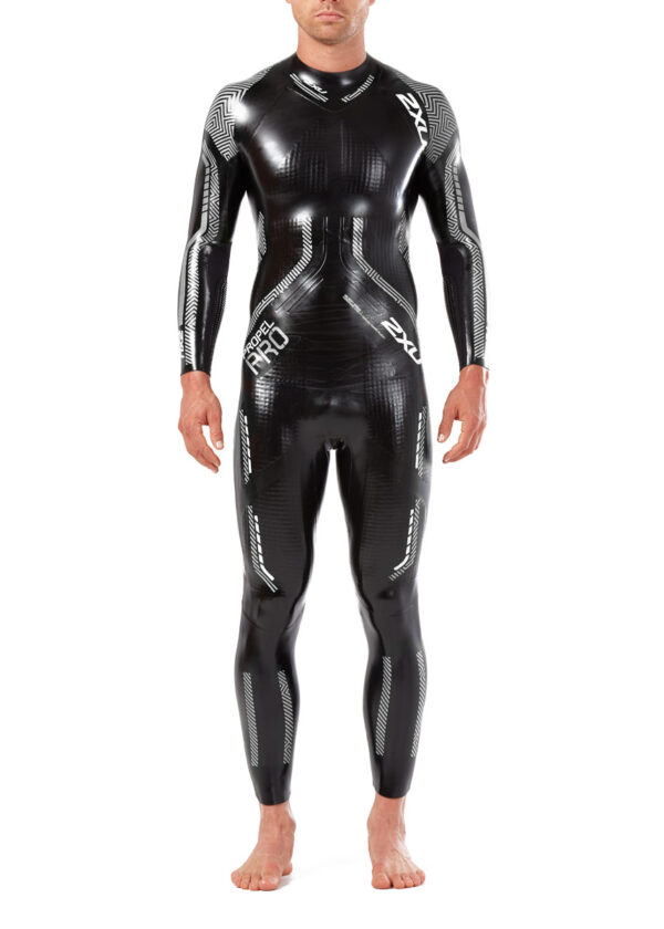 2XU Men's Propel Pro Wetsuit - Black/Silver-0