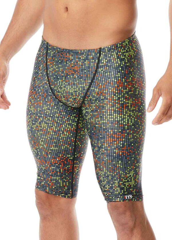 TYR Boy's Atomic Jammer - Black/Multi-0