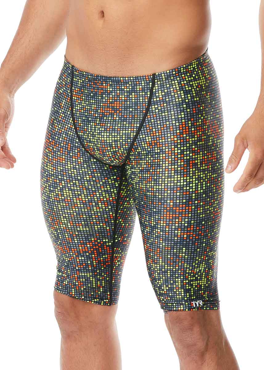 TYR Boy's Atomic Jammer - Black/Multi-0