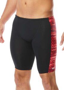 TYR Men's Durafast Elite Castaway Hero Jammer - Red