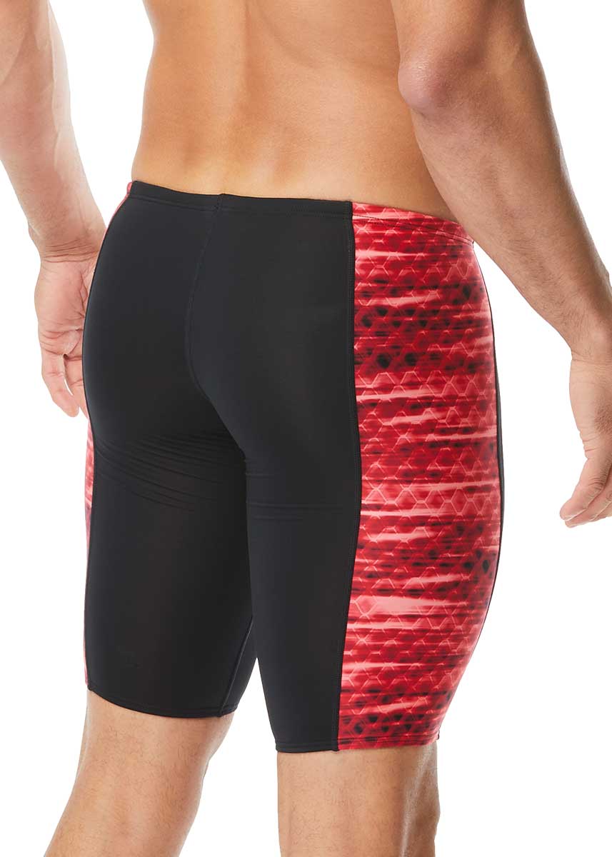 TYR Men's Durafast Elite Castaway Hero Jammer - Red-brand